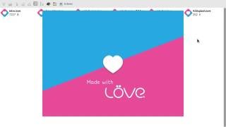 New Love2d Splash Screen Animations [upl. by Siroved]