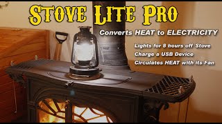 The Stove Lite A Lantern Powered by Heat [upl. by Dranyar]