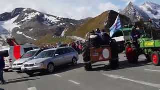 Oldtimer Traktor WM Großglockner Hochalpenstasse 2014 Der Weg hinunter vom Berg [upl. by Emily]