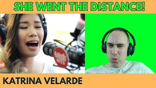 Katrina Velarde Reaction to Go The Distance Highest Version  Wish Bus [upl. by Parrisch]