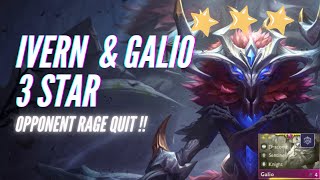 Galio 3 star amp Ivern 3 Star Demolished The Lobby  Dawn of Hero Revival [upl. by Llener798]