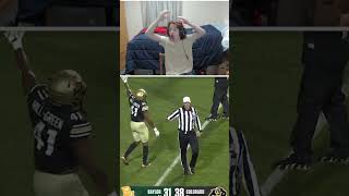 COLORADO WINS GAME OF THE YEAR VS BAYLOR shorts [upl. by Ainnos]