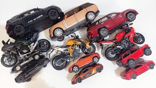 Comparison between Different Scale Model Cars and Bikes in term of Scale size 13  Diecast Model [upl. by Langer615]