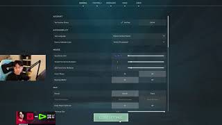 tenz new settings new sens valorant 2024 [upl. by Idnyl]