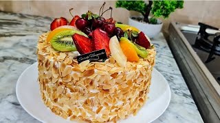 باتيسري بالفواكه مشربة و خفيفة 🍒🍓🍍🥝 [upl. by Ahsinwad538]