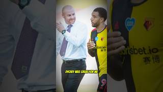 Troy Deeney on gaining the respect of Sean Dyche 😱 football footballshorts troydeeney [upl. by Poler]