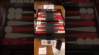 EPIC BATTLE Hekmat vs Reza in Backgammon Chouette 🎲🎲 [upl. by Grae]