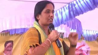 Minister Paritala Sunitha Emotional Speech on Paritala Ravindra [upl. by Ycat]