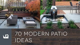 70 Modern Patio Ideas [upl. by Nosduj21]