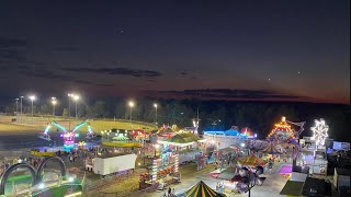 James Gang Amusements Covington County Fair Fun Andalusia Alabama [upl. by Emixam]