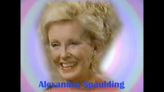 Guiding Light  The Character Profiler  Alexandra Spaulding The Early Years [upl. by Namus868]