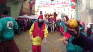 Corgonfi dei Tuchini  Carnevale dIvrea 2012 Battle Of Oranges  Carnival of Ivrea 2012 [upl. by Yentruok975]