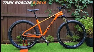 Trek Roscoe 8 2018 275 Mountain Bike [upl. by Ecad]