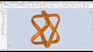 Autodesk inventor 2024 Exercise 43 LOFT [upl. by Figge945]