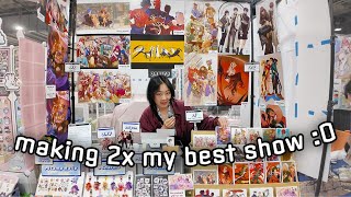 Anime Expo Artist Alley Vlog  Analysis [upl. by Idnaj]