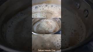 Zafrani Masala Chai  Masala Tea ☕ Recipe  Tea Time Shorts [upl. by Chien]