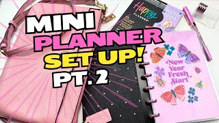 Part 2 How to Set Up Your Mini Happy Planner Mid Year for a Fresh Start [upl. by Anirehs37]