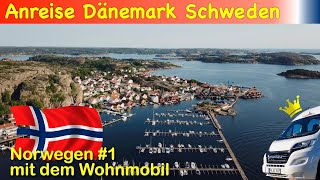 Norwegen Juni 2018  Folge 1 Anreise Bodensee Dänemark Schweden [upl. by Elianore]