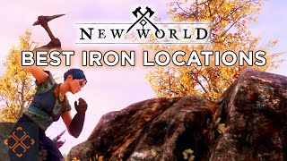 New World Guide Best Iron Ore Locations [upl. by Tereb]