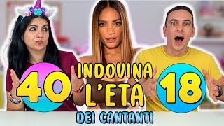 INDOVINA LETÀ DEI CANTANTI in 7 SECONDI [upl. by Annirok]