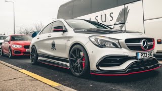 CLA45 AMG vs A45 AMG vs C43 AMG  Performance Tours [upl. by Zat]