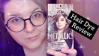 Got2B Metallics Urban Mauve Box Hair Dye Review [upl. by Wittie]