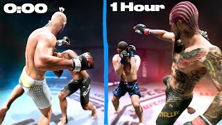 How Many Head Kick Knockouts Can I Get In One Hour [upl. by Kath]