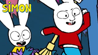 Mission ramassage de feuilles  Simon Superlapin  Épisodes Complets 1h S14  Dessin animé enfants [upl. by Eirellav]