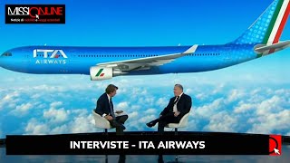 Intervista ad Alfredo Altavilla presidente di ITA Airways [upl. by Warford]