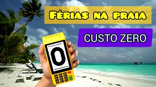 FÉRIAS NA PRAIA SEM GASTAR NEM 1 REAL [upl. by Nnairb]