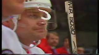 IIHF WC 1987 Day 03 Finland vs West Germany 20 Apr 1987 Part 1 [upl. by Notecnirp]