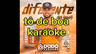 karaoke tô de boa [upl. by Alegnave]