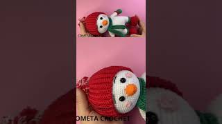 Muñeco de nieve amigurumi muñecodenieveacrochet [upl. by Mann]