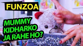 Mummy Kidharko Ja Rahe Ho 😀 Funzoa Mimi Teddy  Funny Mom amp Daughter Song [upl. by Nodyl]