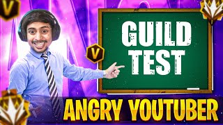 ANGRY YOUTUBER GUILD TEST 😲 ANGRY YOUTUBER TOP 1 😎👽 nonstopgaming freefirelive rai ⭐ rggamer [upl. by Fiore]