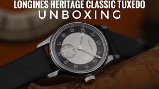 Longines Heritage Classic  Tuxedo  UNBOXING [upl. by Allemaj]