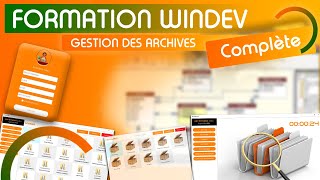 FORMATION WINDEV GESTION DES ARCHIVES [upl. by Acnairb]