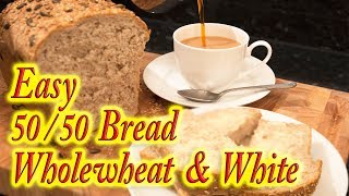 Wholemeal and white bread made easy at home [upl. by Adeys]