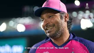 Kumar Sangakkara shares his views on RRvDC [upl. by Bissell]