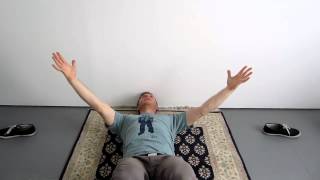 Ida Rolfs exercise for organizing the upper girdle [upl. by Nafis]