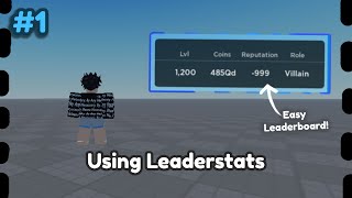 Create leaderboards easily  Roblox Essentials 1 [upl. by Terence]