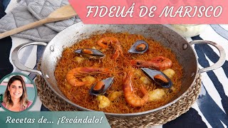 FIDEUÁ DE MARISCO y pescado ¡súper sabrosa [upl. by Mafalda341]