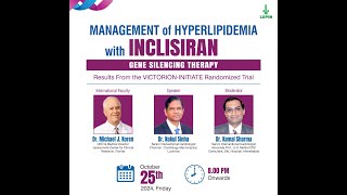 Management of Hyperlipidemia with INCLISIRAN [upl. by Mirilla446]