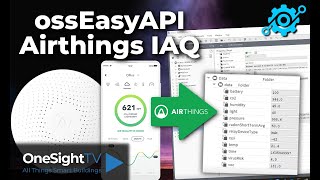 ossEasyAPI HOWTO integrate Airthings IAQ data into Niagara 4 [upl. by Anim]