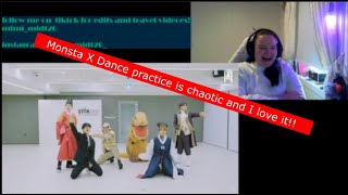 Dance Tuesday  MONSTA X 몬스타엑스 FANTASIA Dance Practice Costume ver Reaction [upl. by Ijic40]