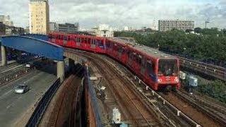 Docklands Light Railway 3 DLR Stratford to Poplar [upl. by Orman]