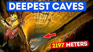 10 Deepest Caves on Earth Whats Inside Them🕳️🤯😮 [upl. by Neetsuj715]