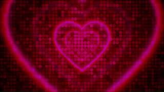 RED HEART Tunnel Background Video in Full HD  RED HEART Video Loop Tunnel [upl. by Annelg]