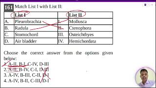 Pleurobrachia I MolluscaB Radula II CtenophoraC Stomochord III OsteichthyesD Air bladder [upl. by Launame]