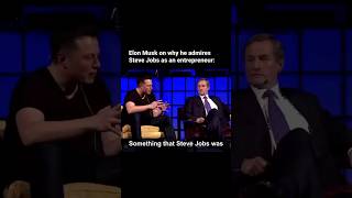 Elon Musk on Steve Jobs elommusk stevejobs elonmuskmotivationalspeech elonmuskinterview trend [upl. by Player]